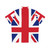 Union Jack Flag Hawaiian Shirt - Back
