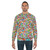 Hobbies cartoon animal fruit pattern modern abstract sweatshirt - men