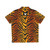 Tiger stripe print Hawaiian shirt