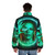 Tension Kylie Glow Art Puffer Jacket - Fashionable women's winter jacket with a trendy and vibrant design - men back