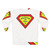Confused superhero character on a sweatshirt - Back