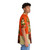 Unexpected Hawaiian Shirt with Vibrant Floral and Pop Art Design - People Pight