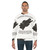 A black cat sweatshirt with the text "Hobbies Include Napping" - men