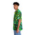 Colorful Hawaiian shirt featuring palm trees - People Left