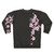 Cherry blossom branch sweatshirt design - Back