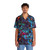 Paleo party dinosaur print Hawaiian shirt - People Front