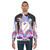 one-of-a-kind creature sweatshirt with fantasy design - men