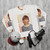 Conan O'Brien Portrait Sweatshirt - flat lay
