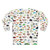 One Hundred Fish Ocean Life Sweatshirt - Back