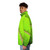 A yellow puffer jacket with a tennis ball design, perfect for tennis enthusiasts - men side left
