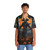 Under The Halloween Moon Scarecrow Hawaiian Shirt - People Front