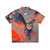 Owl Hunt Hawaiian Shirt featuring a vibrant tropical bird print design