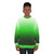 Ombre green to black sweatshirt - women