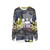 Old World Indie Music Sweatshirt with Metric and Emily Haines Branding - hanging