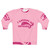 Pink sweatshirt with graphic of a cute narwhal and the text "I Believe in Narwhals"