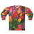 Colorful tulip floral arrangement sweatshirt