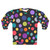 Polka dot abstract design sweatshirt