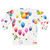 Colorful balloons sweatshirt