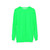 Spring green solid color sweatshirt - hanging