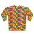 Colorful lego inspired building blocks sweatshirt - Back