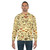 Vintage-style sweatshirt featuring a collection of butterflies and moths - men