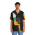 Osiris Modern Art Hawaiian Shirt with Egyptian God Design - People Front