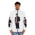 The Professor's Money Heist Puffer Jacket with iconic La Casa de Papel design - men front
