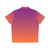 Colorful orange and purple gradient Hawaiian shirt - Back