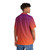 Colorful orange and purple gradient Hawaiian shirt - People Back