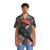 Psychedelic bird design on a vibrant Hawaiian shirt - People Front