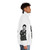 Money Heist The Professor Puffer Jacket with characters Tokyo, Berlin, Nairobi, and Rio - men side right