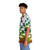 Vintage Escher Hawaiian Shirt with Optical Illusion Design - People Left