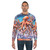Colorful octopus graphic printed on a contemporary sweatshirt - men