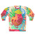 Octopus beach sweatshirt with vibrant, whimsical tropical design