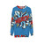 Retro hero comic book pop art sweatshirt - hanging