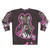 Hyena Themed Furry Sweatshirt - Back