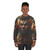 Clown-themed sweatshirt with clowns at the market design - women