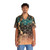 Ombre Cubes Hawaiian Shirt with Geometric Pattern - People Front