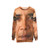 Trendy Obama Face Sweatshirt - hanging