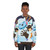 Nunu and Willump, the cute champions from League of Legends, featured on a blue sweatshirt - women