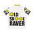 Oldskool raver smiley rave Hawaiian shirt - Back