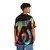 Twice Nebula Hawaiian Shirt featuring a cosmic nebula print - People Back