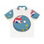 Tuvalu Countryball Hawaiian Shirt