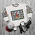Classic BBC Test Card Retro Sweatshirt - flat lay