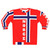 Norway flag sweatshirt with national team design