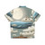 Enchanting 'Ocean Meets Sky' Hawaiian Shirt with nautical and whimsical digital illustration - Back