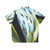 Georgia O'Keeffe inspired blue and green abstract Hawaiian shirt - Back