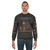 Hovawart dog wearing a funny sweatshirt with dog and wine design - men