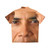 Obama Face Hawaiian Shirt with Patriotic and Trendy Political Meme Design - Back
