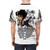 Cyberpunk-inspired t-shirt featuring a stylized image of an anime girl in a futuristic, dystopian setting. - men back
